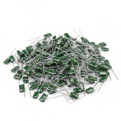 Metalized Mylar Polyester Film Capacitors 100V 0.22nF–470nF