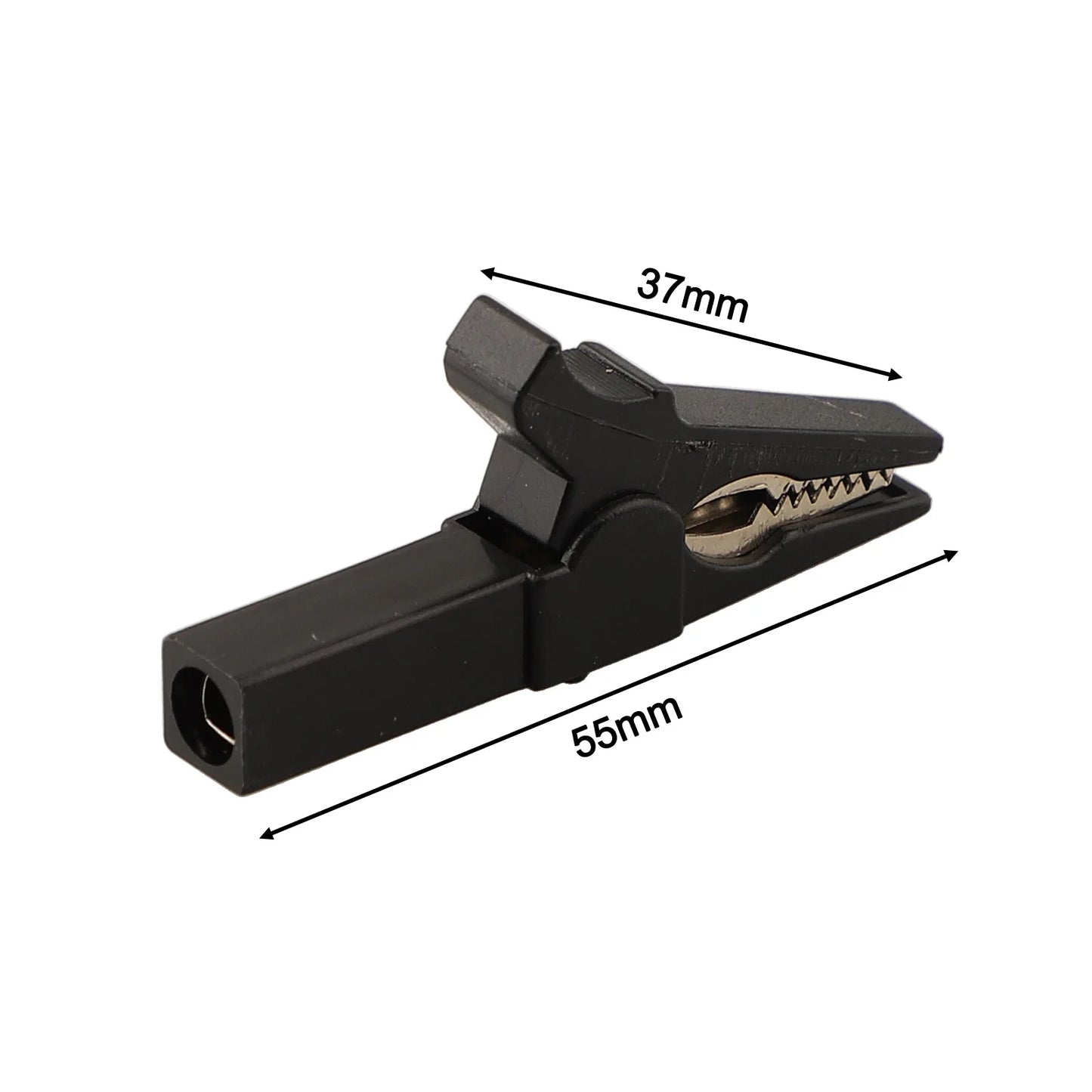 Electrical Jumpers Crocodile Clips Six Different Colors Strong Grip And Conductivity 14mm Maximum Opening 4mm Wiring Hole