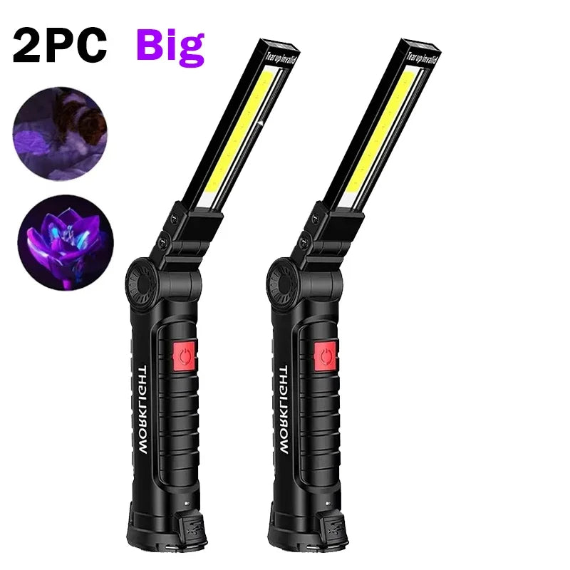 395nm UV Flashlight Rechargeable Blacklight UV Lamp