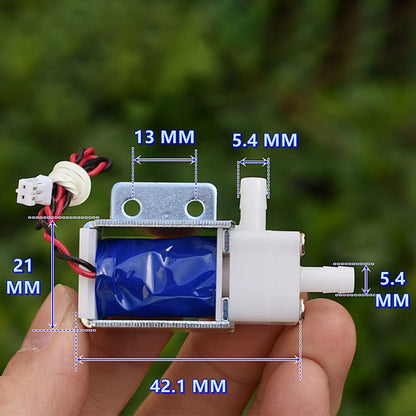 New 1pc Air Water Flow Control Valve DC 12V 18V 24V Normally Open Mini Electric Solenoid Valve DIY Garden Watering Sweeper Atomi