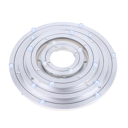 Smooth Swivel Plate Rotating Table Rotating Round 5/5.5/8/10/12 Inches Aluminum Ball Bearing Turntable Bearings Swivel Plate