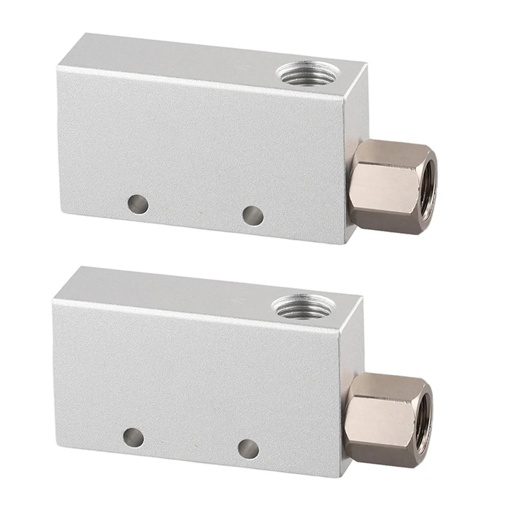 Vacuum Generator Pneumatic Control Valve CV1025 Air Exhaust Ejector Aluminum Alloy Resistant with Threaded Ends
