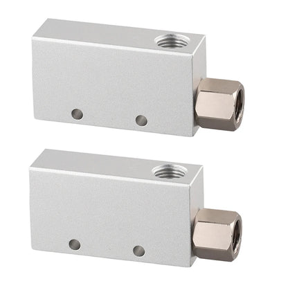 Vacuum Generator Pneumatic Control Valve CV1025 Air Exhaust Ejector Aluminum Alloy Resistant with Threaded Ends