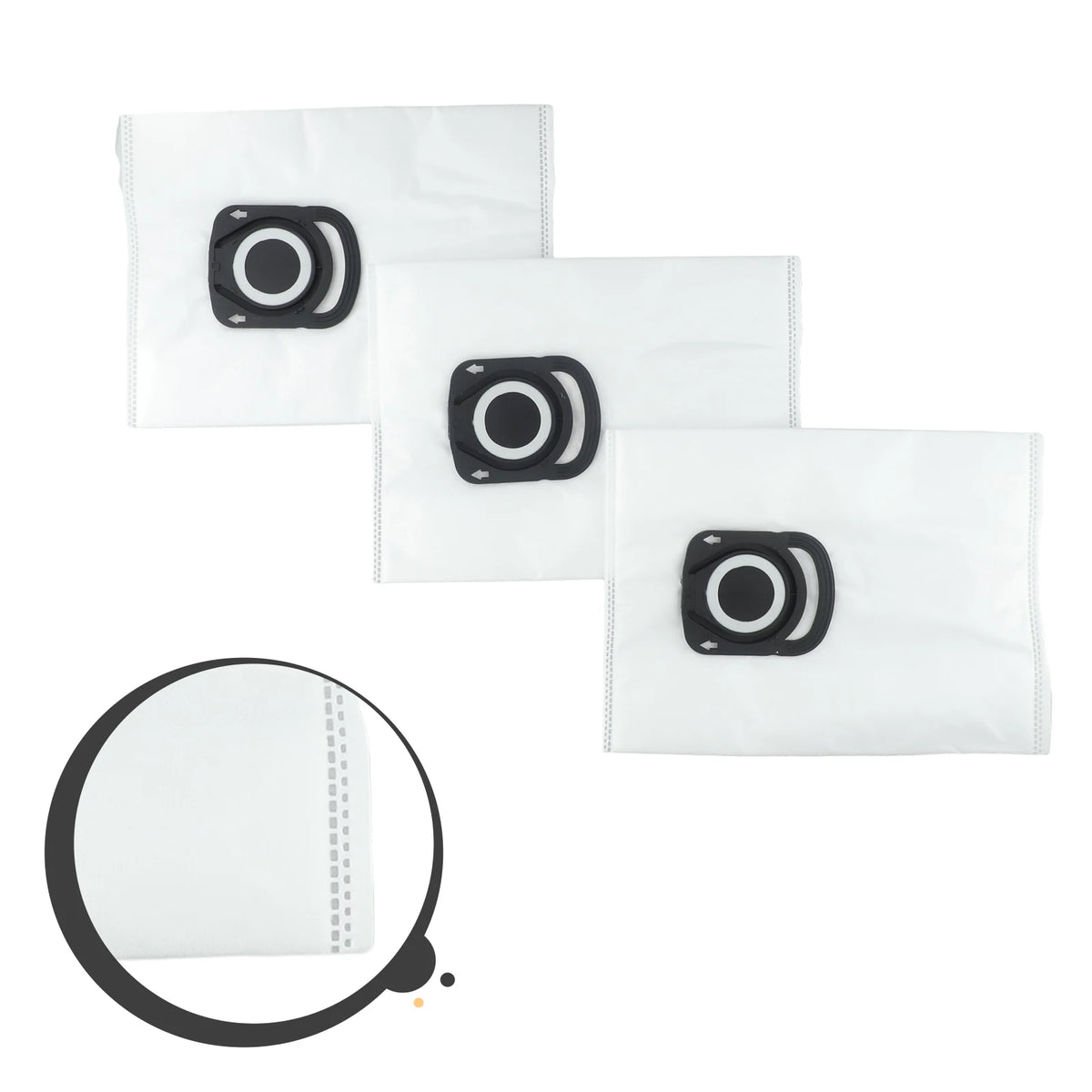 Dust Bags Replacement for Tefal For XPlorer Serie 75 S+ Vacuum Cleaner 4 or 10 Pack Bags for Efficient Dirt Capture