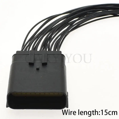 33482-2132 / 33472-2001 Automotive 20-Pin Headlamp Waterproof Connector — Buick Wiring Harness Socket