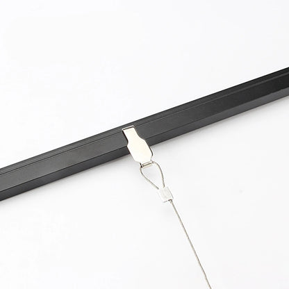 Stainless Steel Adjustable Picture Hanging Cable System Supporting Up to 66 lbs Perfect Solution for Home or Gallery Use