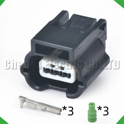 3 Pin Auto Connectors for Radar, Crankshaft Position Sensor, Headlight Adjustment Motor Wire Harness Plug 7283-8852-30 7282-8852-30