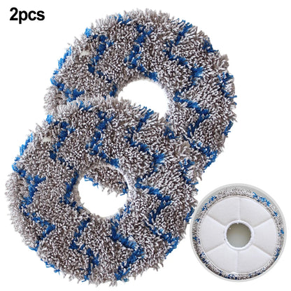 Optimal Floor Care with For Dream me W10s W10s Pro Cleaning Robot Accessories Upgraded Microfiber Mop Cloth Pad