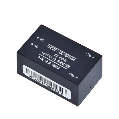 HLK Series AC-DC Mini Power Supply Module 220V to 3.3V/5V/12V for Smart Home and DIY Electronics