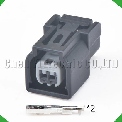2 Pin Automobile Fuel Injector Waterproof Connector – Wire Harness Plug CB400 6189-6904 for Honda Motor Company