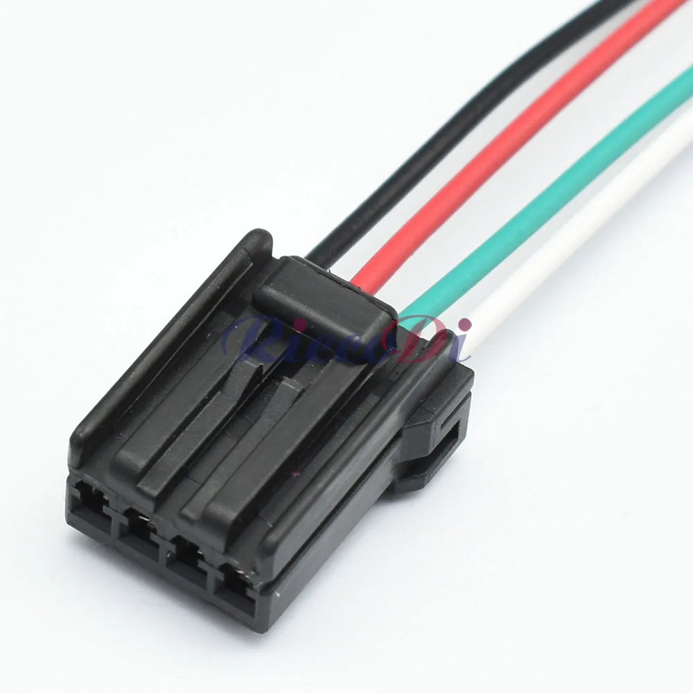 4 Pin Waterproof Connector 174929-1 174922-1 DJ7044Y-1.8 PA66 Black White Male Female