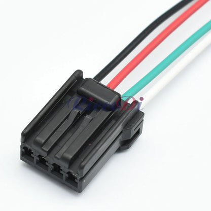 4 Pin Waterproof Connector 174929-1 174922-1 DJ7044Y-1.8 PA66 Black White Male Female