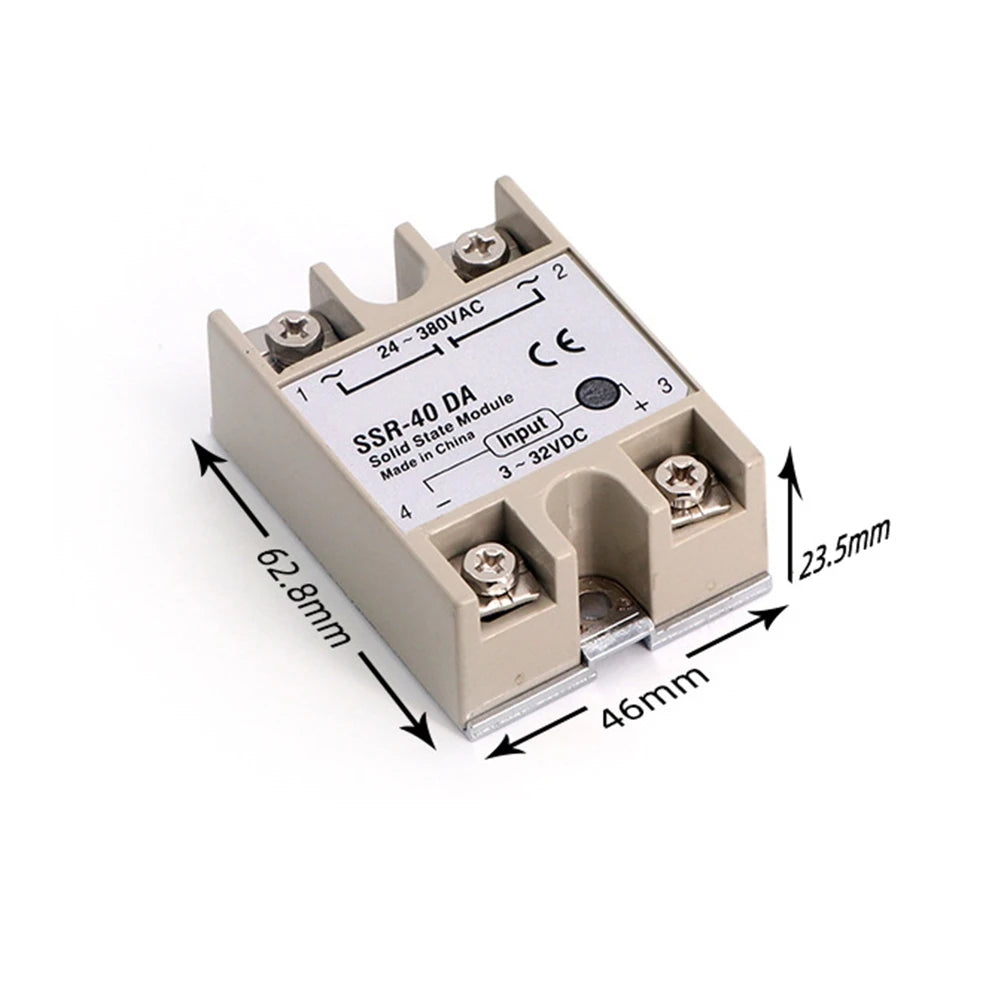 Comprehensive PID Controller Kit REX C100 For SSR 40DA and K Thermocouple for Effective Temperature Management