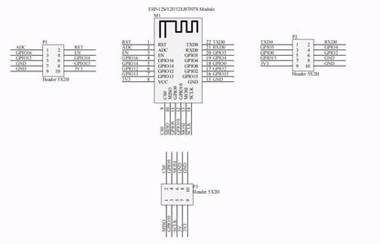 ESP8266/ESP32 Development Board Test Programmer and Downloader Socket for ESP Modules
