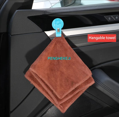 Multifunctional Car Glasses and Card Clip Suction Holder Double Clip