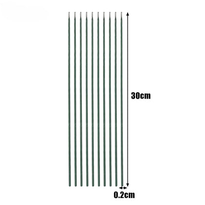 300x2mm Green Welding Rods Cored Wire Rod Solder Low Melting Point Coated Electrod Solder Universal Carbon Steel Weld Bar Stick