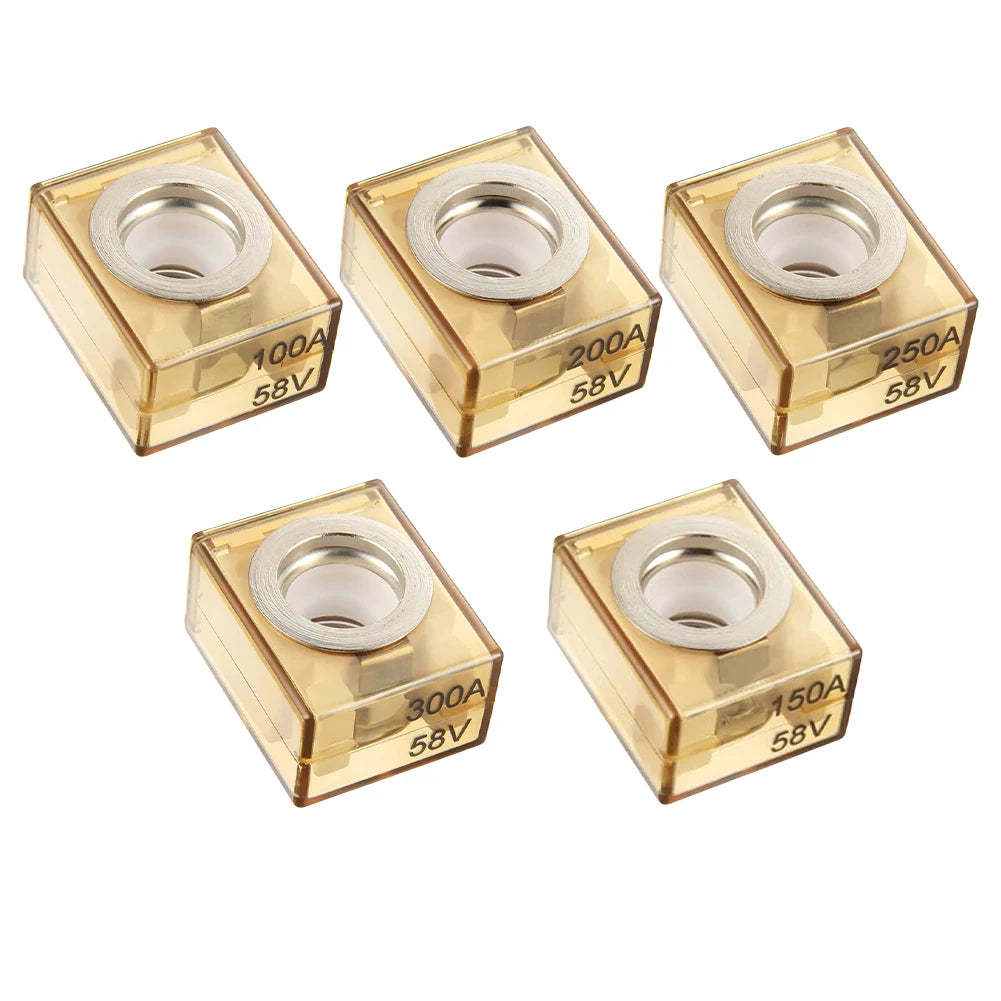 For Marine Battery Terminal Fuses 2Pack IP66 Waterproof MRBF for RV and For Marine Electrical Systems with 100 300A Capacity