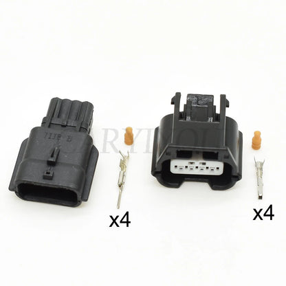4 Pin MAP Sensor Mass Air Flow Connector 7282-8853-30 7283-8853-30 DJ7041K-0.6 Male Female