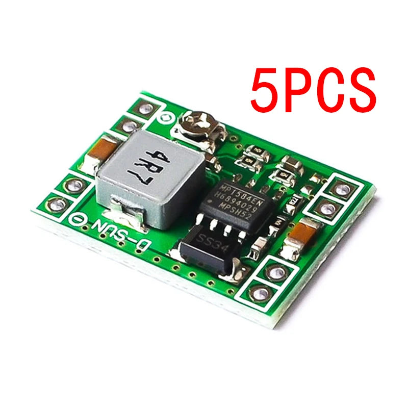 2PCS Adjustable MP1584EN DC-DC Step-Down Power Module 3A Output 3V/5V/9V/12V