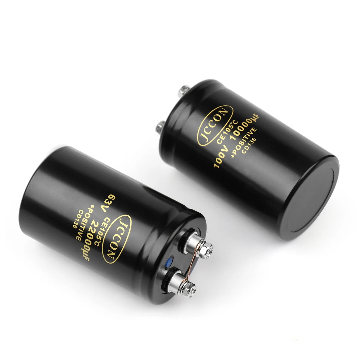 400V 3300µF CD136 Bolt Electrolytic Capacitor 63.5x105mm CE 105℃ With Bracket 2000H