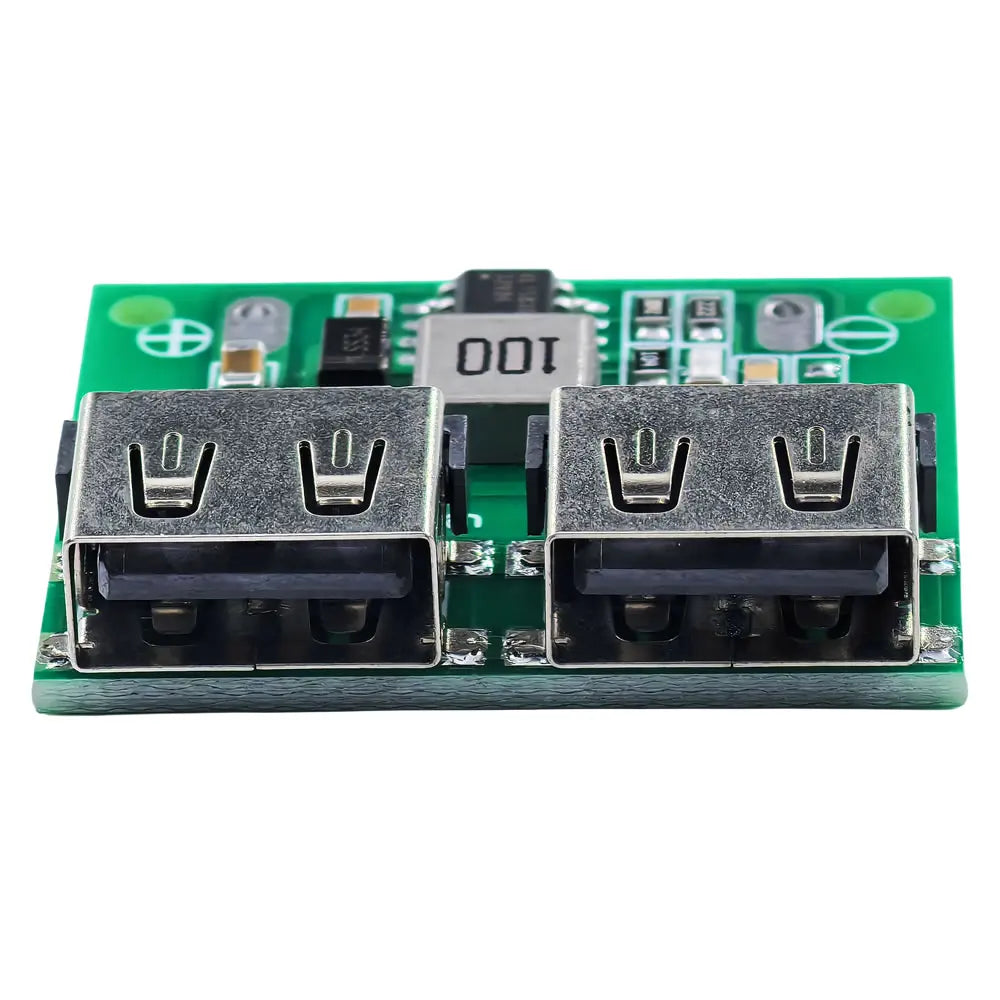 DC-DC Step-Down Charger Module Dual USB 9V/12V/24V to 5V 3A Buck Voltage Car Power Regulator 6-26V