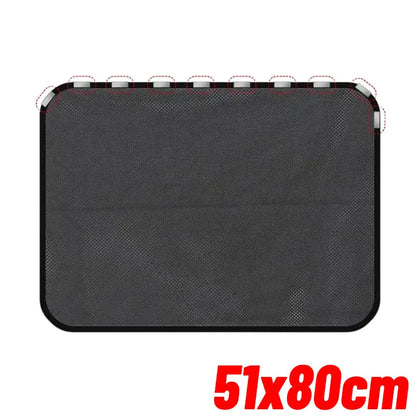 Magnetic Car Sunshade Curtain – Foldable Side Window Sun Shade for Summer Protection (Front & Rear) – 1/2PCS Auto Accessories