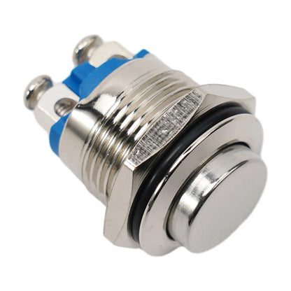Button Switches 10pcs High Quality Waterproof 16mm Push Button Switches for Relays and Electromagnetic Starters