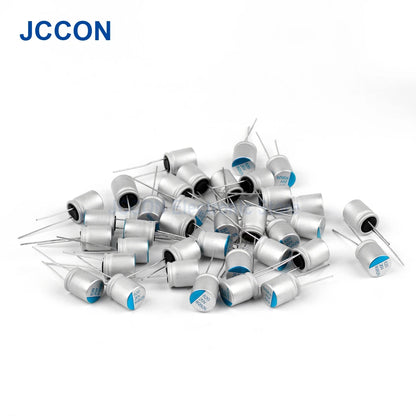 DIP Solid Electrolytic Capacitor 16V 47uF–1500uF for Graphics Card and Motherboard Applications