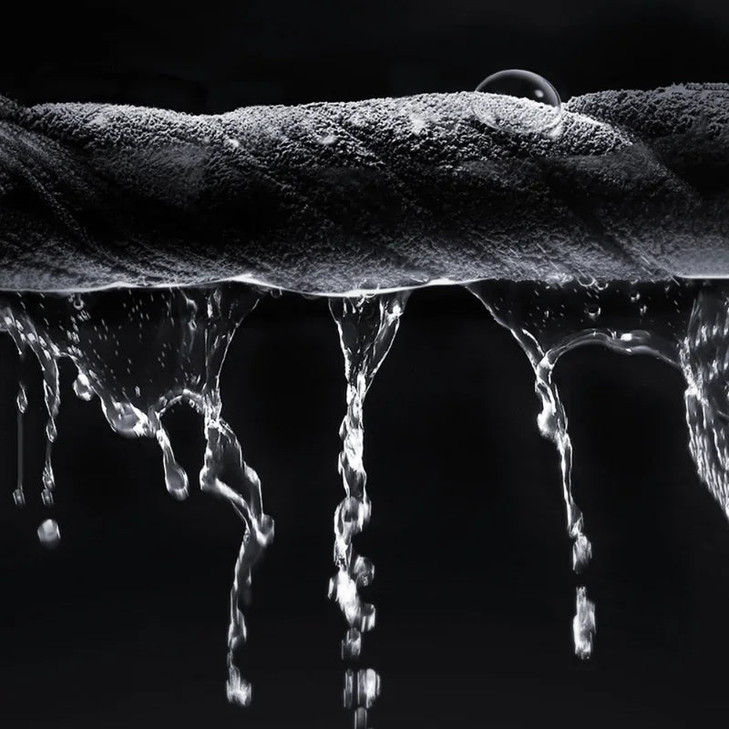 1/2PCS High-end Microfiber Car Wash Towel Soft Drying Cloth Car Body Towels Double Layer Plush Thicken Water Absorption Car Rag