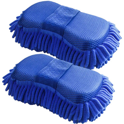 Microfiber Car Cleaning Sponge Wash Pad Scratch-Free Tool for Cars Floors