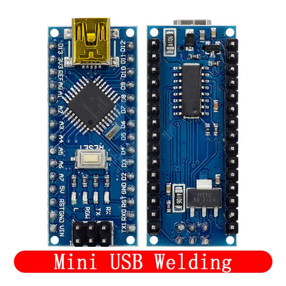 Arduino Nano 3.0 Compatible Controller with CH340 USB Driver ATMEGA328P 16MHz Mini/Micro/Type-C