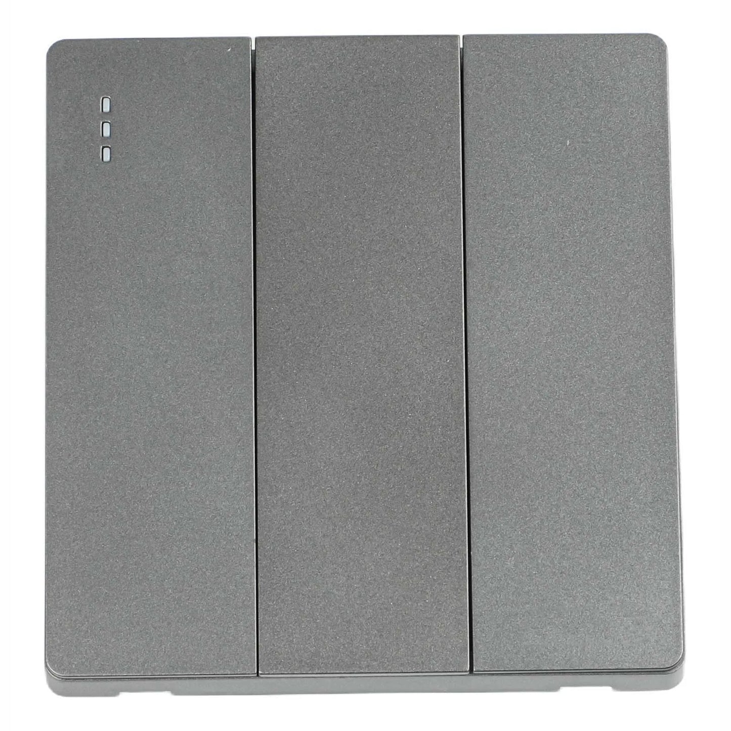 None Gray Button Switch Switches 1 2 3 Gang 86mm Flame Frameless PC Material Push Retardant Rocker Switch None