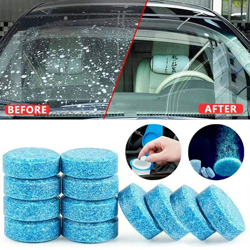 Car Windshield Cleaner Tablets Effervescent Glass Cleaning Tablets 300/10pcs