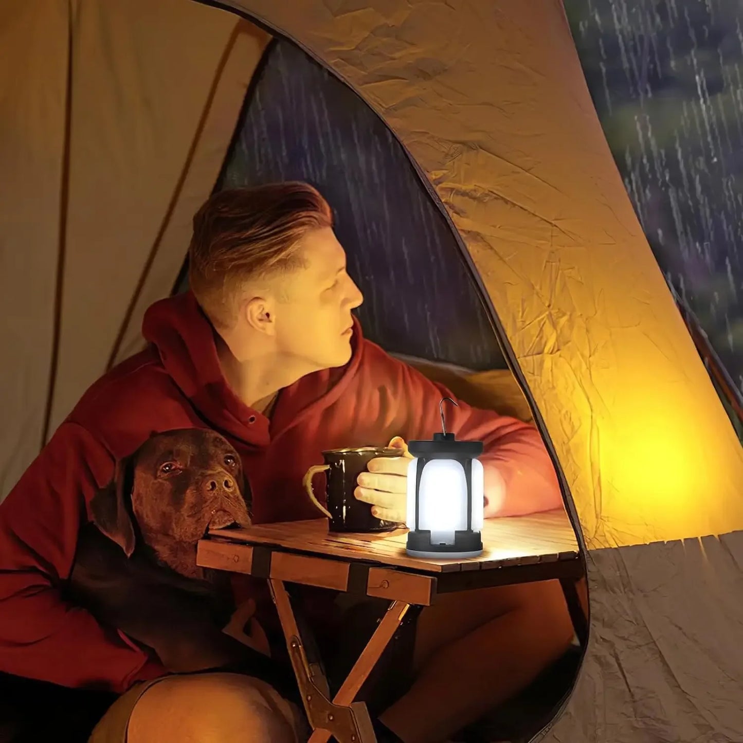 Solar Outdoor Light Camping Lights Charging Emergency Lighting Tent Light Ultra Long Battery Life Folding Hanging Camping Lights