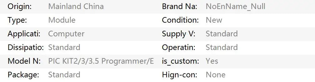 PICkit 2/3/3.5 Programmer Emulator Downloader Writer for PIC Microcontrollers
