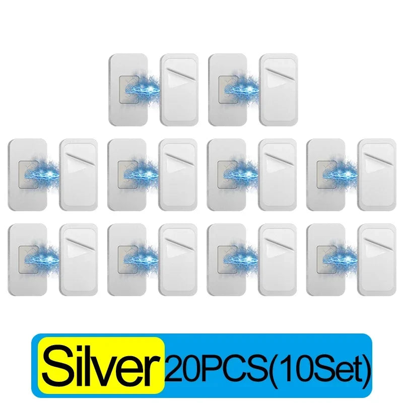 Magnetic Cabinet Door Catch 20/2PCS Self Adhesive Hidden Magnet Closer
