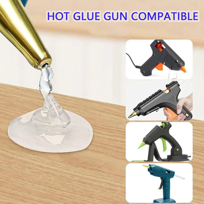 Strong Adhesive Transparent Hot Melt Glue Sticks for Electric Glue Gun DIY Craft Glue Stick Hand Repair Kits Tools Wholesale