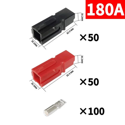 Single Pole SB30 Plug 30A 600V DC Battery Connector UPS Power High Current Quick Plug