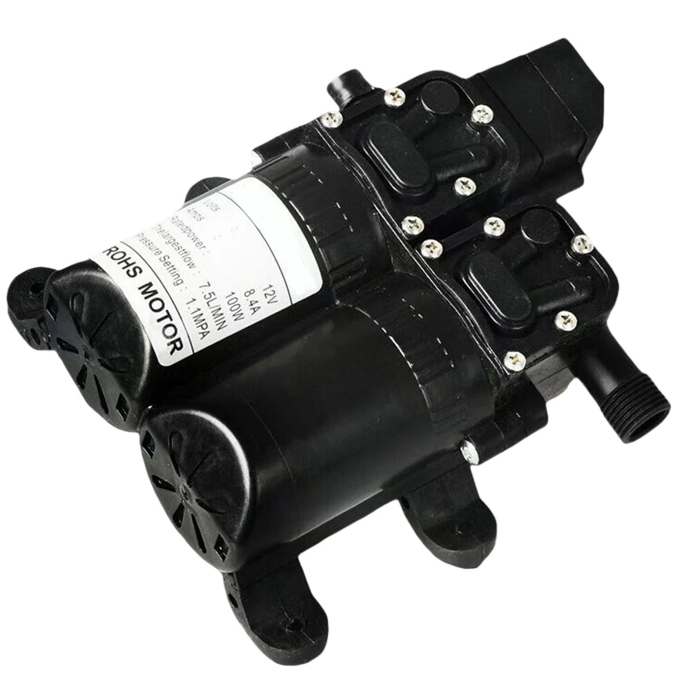 12V Electric Booster Pump — Self-Priming Water Pump for Garden Watering, Car Washer, Boat, Caravan &amp; Shower