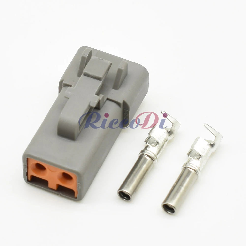 2 Pin 2.3mm DTP Series Waterproof Connector DJ70210Y-2.3-11/21 PA66 Male Female Automotive