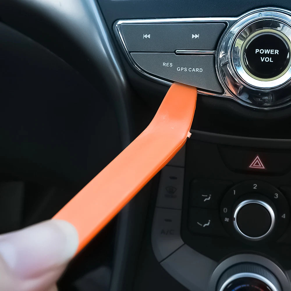 Car Disassembly Screwdriver Plastic Hand-held Pry Bar Car Radio Panel Door Clip Panel Trim Dash Audio Removal Installer Crowbar
