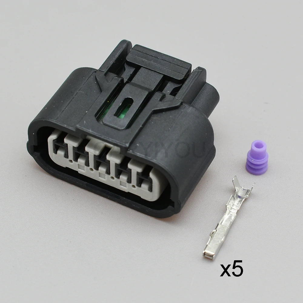5 Pin Auto Waterproof Connector Mass Air Flow Sensor Intake Pressure Oxygen Sensor Plug 6189-1081 6189-6909 For Honda