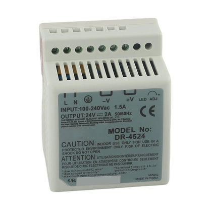 Electrical Equipment Rail Power Supply Switching Mode Power Supply Single Output 24V Din Rail Switching Brand New