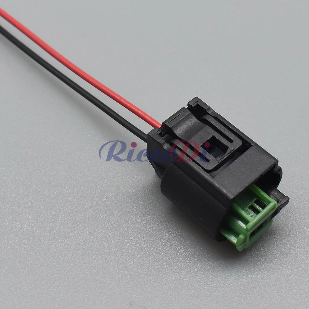2 Pin Automotive Outdoor Temperature Sensor Connector Socket Oxygen Sensor Plug Compatible with 1-967644-1 1-967570-3