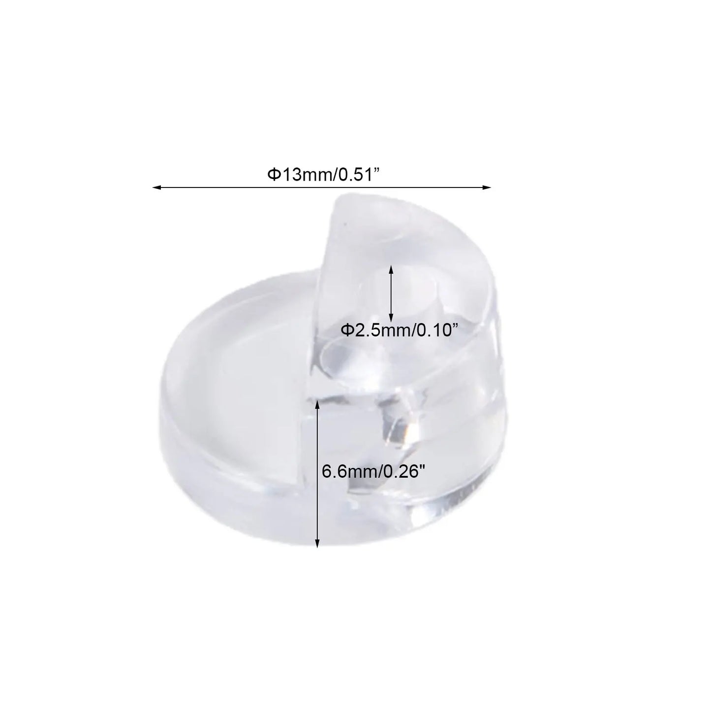 30 Set Plastic Glass Retainer Clips with Screws for Glass Panel Installation Compatible with 4mm Thickness Glass in Cabinets