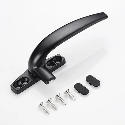 New Thickenin Aluminum Alloy Window Handle Push Out Swing Door And Window Single Point Handle Window Lock Seven Character Handl