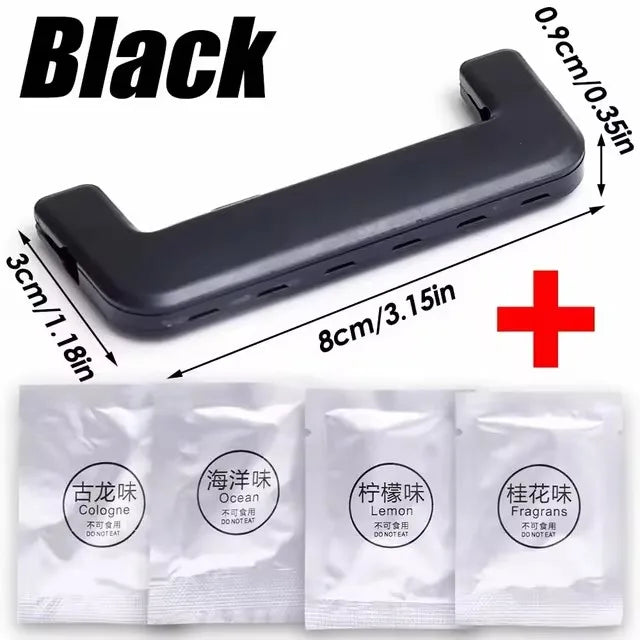 Car Air Outlet Aromatherapy Clip Solid Aromatherapy Strips Set 8cm Auto Air Vent Wind Direction Paddle Hidden Fragrance Clip