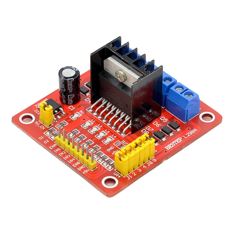 L298N Dual H-Bridge Motor Driver Board Module for DC and Stepper Motors Robot Car Control