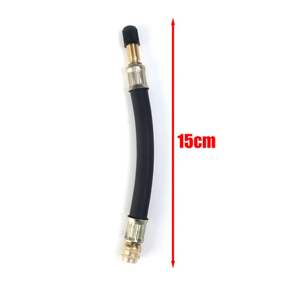 Flexible Rubber Tyre Valve Extension Tube 10/15/21cm for Cars & Trucks