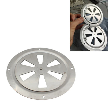 125mm/150mm Adjustable Ventilation Grilles Stainless Steel Open Close Ventilation Panels Round Ventilation Exhaust Grille